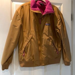 Patagonia jacket with fleece lining